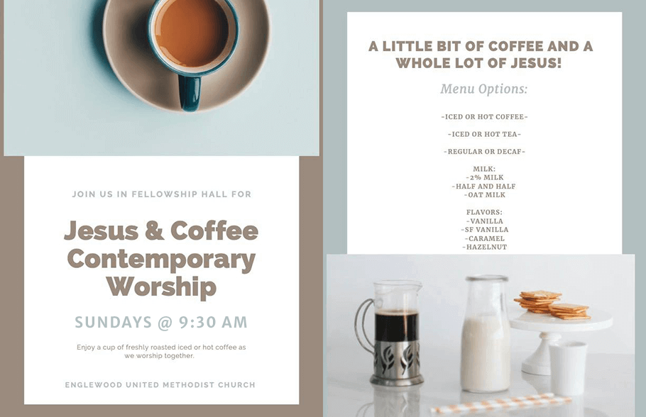 Jesus and Coffee Contemporary Service